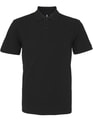 Heren Polo Asquith & Fox Classic Fit Zwart